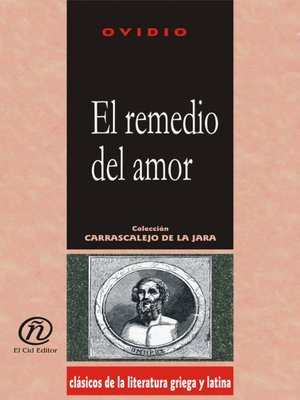 cover image of El remedio del amor